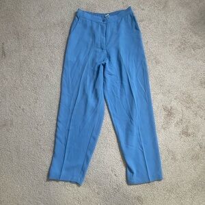 Selene Sport Blue Relaxed Trousers with Elastic Waistband